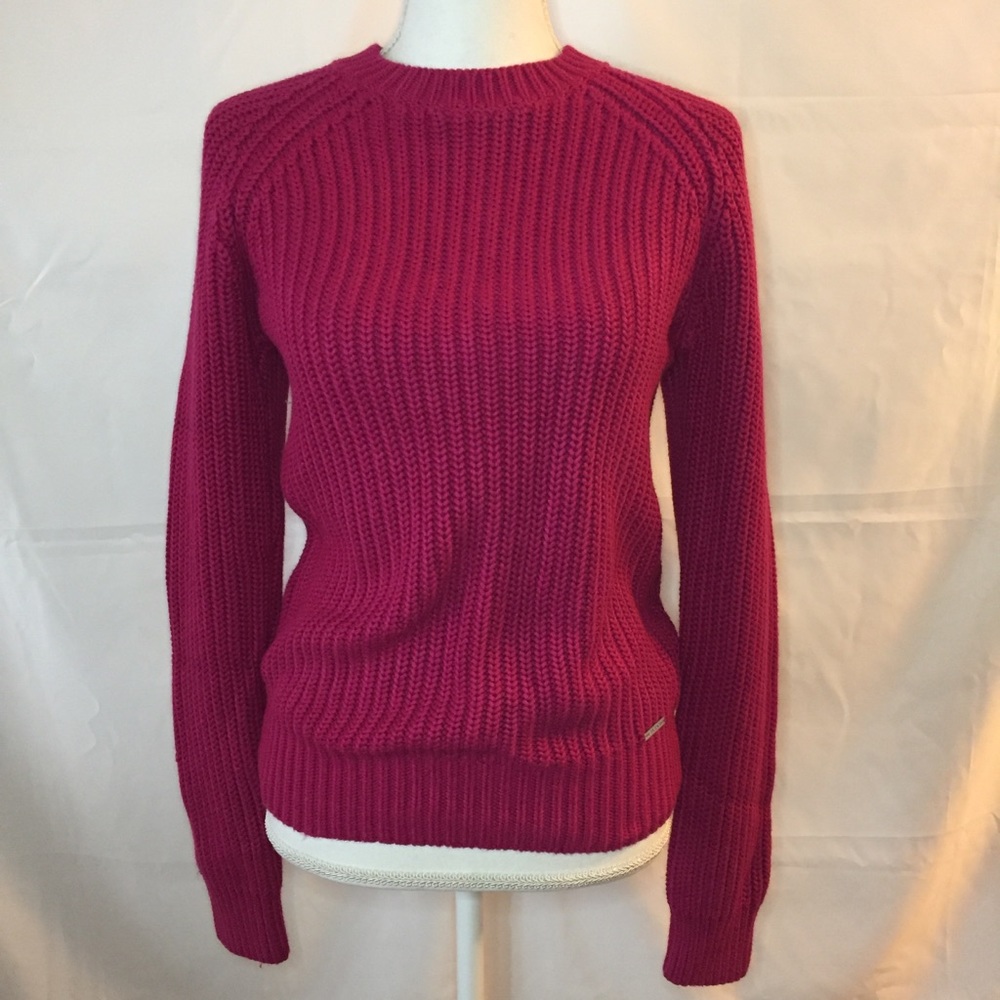 Women’s Michael Kors Sweater Size xSmall Cranberry